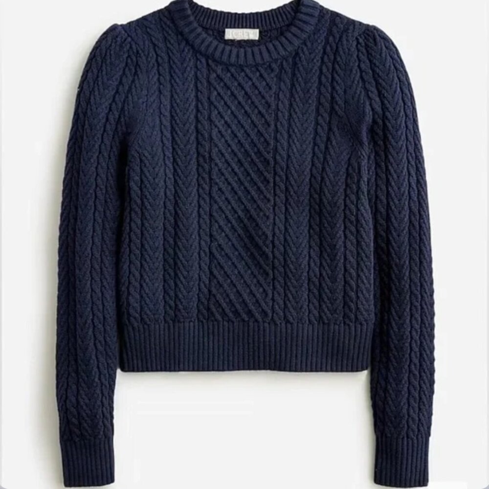 J Crew Cable-Knit Sweater